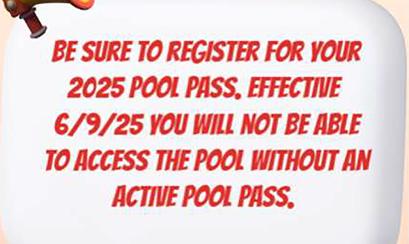 2025 Digital Pool Pass