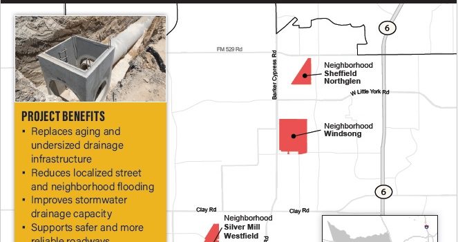 Street Drainage Project Precinct 4 Street Drainage Project July 2026